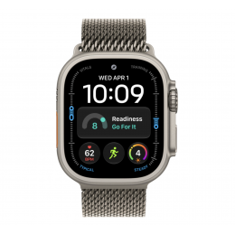 Apple Watch Ultra 4 GPS+Cellular, 49 мм, Natural Titanium, Milanese Loop (Natural)